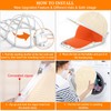 Coopache Hat Washer Cage Hats Cleaner, Hat Washer for Baseball