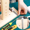 3 Pieces 6 Inch 15 cm Pocket Ruler Flexible Precision