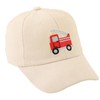 Embroidered Fire Truck Baseball Caps for Toddler Boys Girls Funny