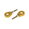 AKF Set of 2 Chain Tensioners for Swingarm, Aluminium Gold