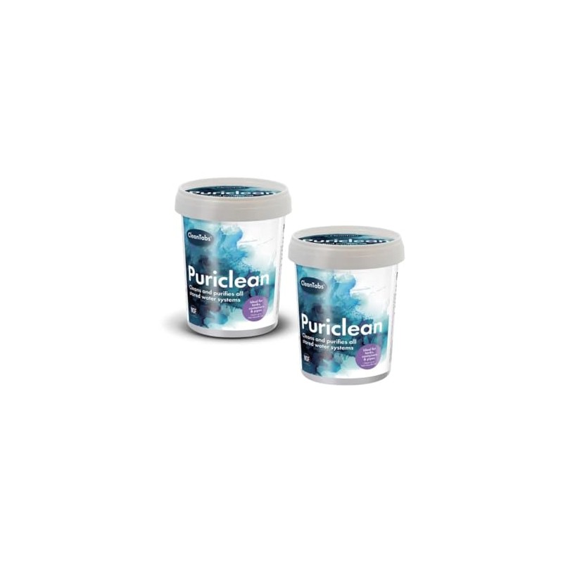 2 x Puriclean 400g Tubs Water Purification