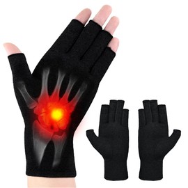 Sapolus Gloves, Supporter, Compression, Hand Palm Tightening, Anti-Slip, Left and Right Set, gray