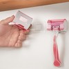 LUEXBOX 2 Pack Razor Holder with Cover for Shower Wall,