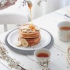 HEYOMART Round Placemats and Coasters Set of 6, Braided Woven