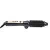 Foldable Hair Curler Straightening Brush Adjustable Temperature Anti Scald Ceramic