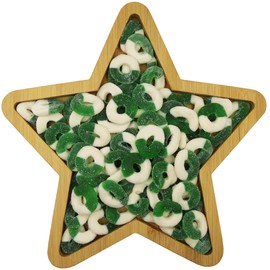 Green Apple Flavor Gummy Rings (2.5 Pound)