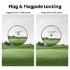 MiLESEEY Golf Range Finder with Slope On/Off,1000 Metres,±0.5m Accuracy,Flag Lock
