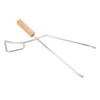 Fire Pit Tongs Heavy Duty Stainless Steel Lengthen Widen Thicken