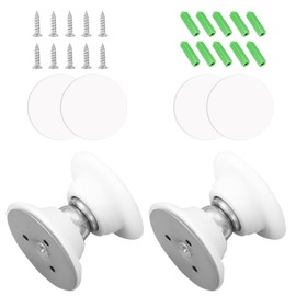 Aiyraa Pack of 2 Magnetic Door Stop, Magnetic Door Stop, No Drilling, Magnetic Door Stop, Magnetic Door Stopper for Motorhome, Caravan, Boat, Cargo, Door Stopper Gluing