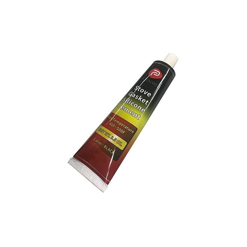 Protalwell - Junta de madera para puerta de estufa, calcomanía