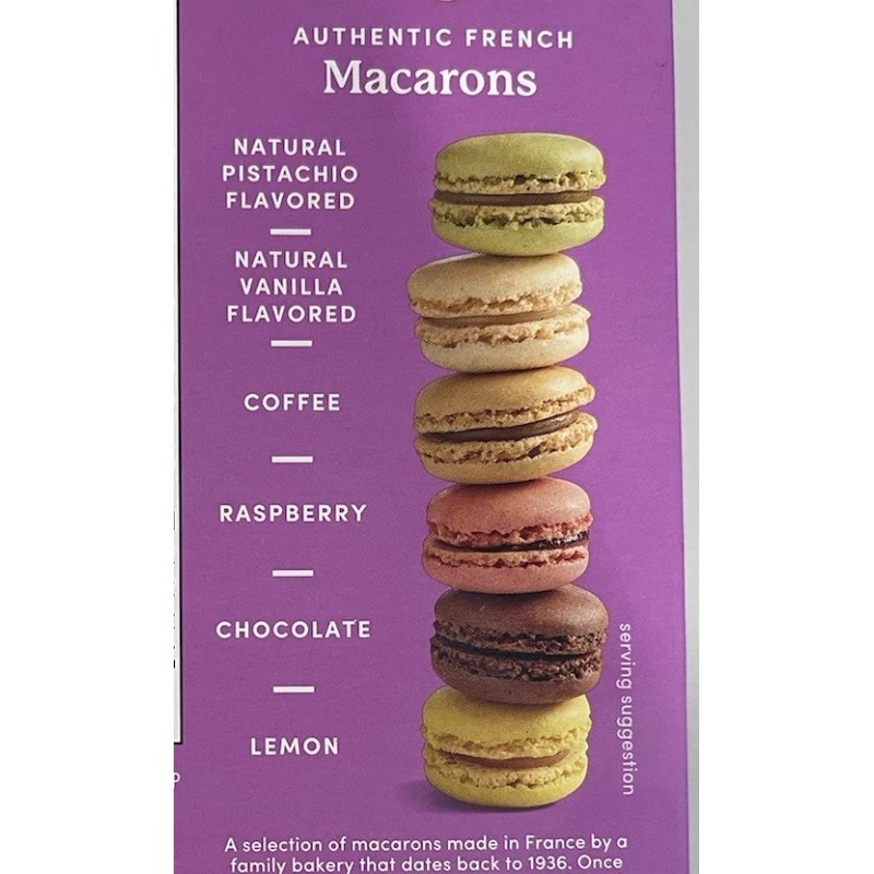 Le Chic French Macarons Limited Edition. 12 Count. Variety Flavors