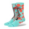 Stance Surf Check By Russ Crew Socks (Medium, Blue)