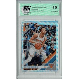 Kevin Knox II 2019 Optic #63 Fanatics Rare Silver Wave SP Card PGI 10 - Unsigned Basketball Cards