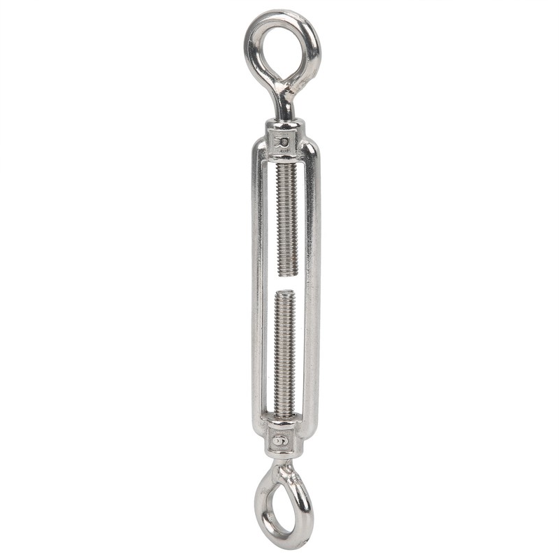10pcs Eye and Eye Turnbuckle Wire Tensioner Strainer Stainless Steel