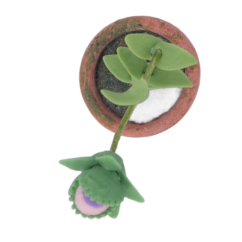 Mini Dollhouse Plant Simulation Realistic Vivid Portable Dollhouse Miniature Potted