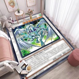 Anime Rug for Yugioh Boys' Room Decoration - Soft Carpet, 100 * 150cm (40 * 60in)