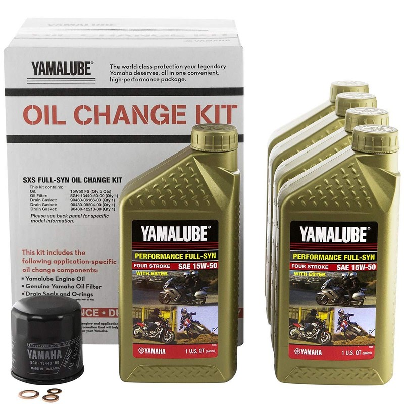Yamaha 2016-2023 YXZ1000R (All Models) Yamalube Full Synthetic 15W-50 Oil