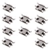 Oiyagai 10 PCS Micro USB Female Socket 180 Degree 5-Pin