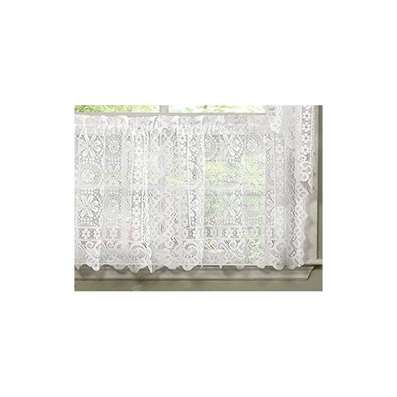 Sweet Home Collection Old World Style Floral Heavy Lace Kitchen