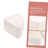 Ciieeo 2pcs Storage Boxes Lids for Desktop Organization Compact Sundries