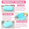 4 Pcs Soap Holder Soap Dish Travel Soap Case,Soap Dish