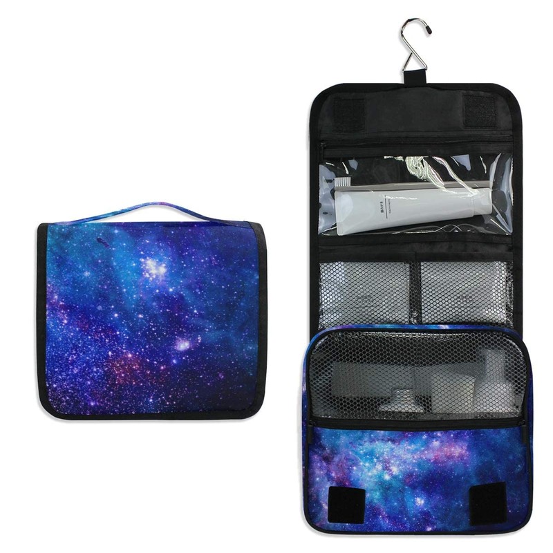 Hanging Travel Toiletry Bag Nebula Gas Cloud Deep Outer Space