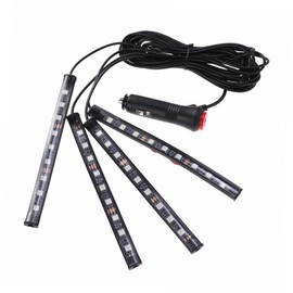 ULTECHNOVO Car Interior Led Atmosphere Light Strip Led Light Flexible Under-Dash Decorative Lamps for Cars Easy Installation Design for Creating Romantic Ambiance