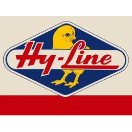 Hy-Line Chicks, Chickens NEW METAL SIGN: 12x16 Free Shipping