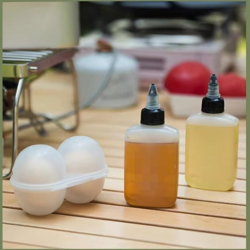 Egg Transport Box, 2 Pieces Egg Container for 2 Eggs,