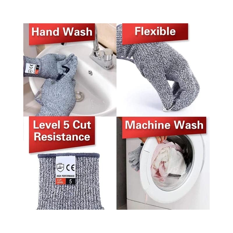 Cut Resistant Gloves for Kitchen-Meat Cutting,Mandolin slicing,Food Grade,High performance level