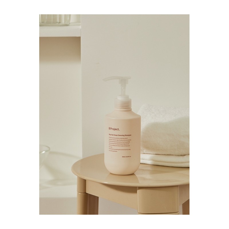 [Exclusive Composition] Vegan Stay Hair Deep Cleansing Shampoo + Wood