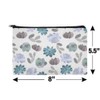 Cool Succulents and Cactus Makeup Cosmetic Bag Organizer Pouch