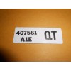 Oldsmobile 1969 Reproduction Oldsmobile W-30 A/T Engine Code Decal