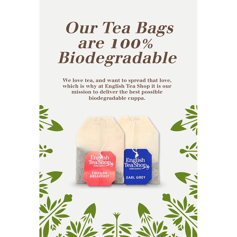 English Tea Shop Organic Luxury Gift Tin - 72 Tea