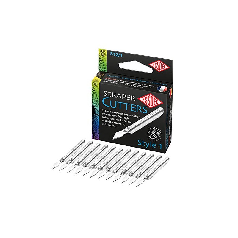 Essdee : Scraperboard Cutter : Shape No.1 : Box of