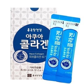 Jongkundang Health 종근당건강 아쿠아 콜라겐 2g x 30포 1박스 hism Jonggeun Dang Health Aqua Collagen 2g x 30 Pack 1 Box