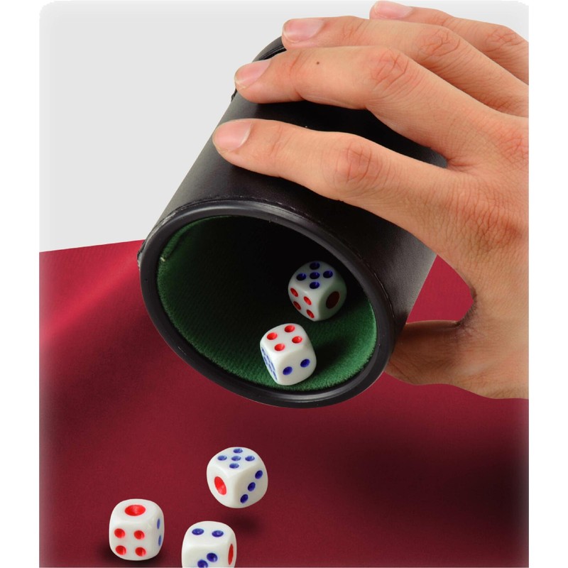 gp prime poker dice cup