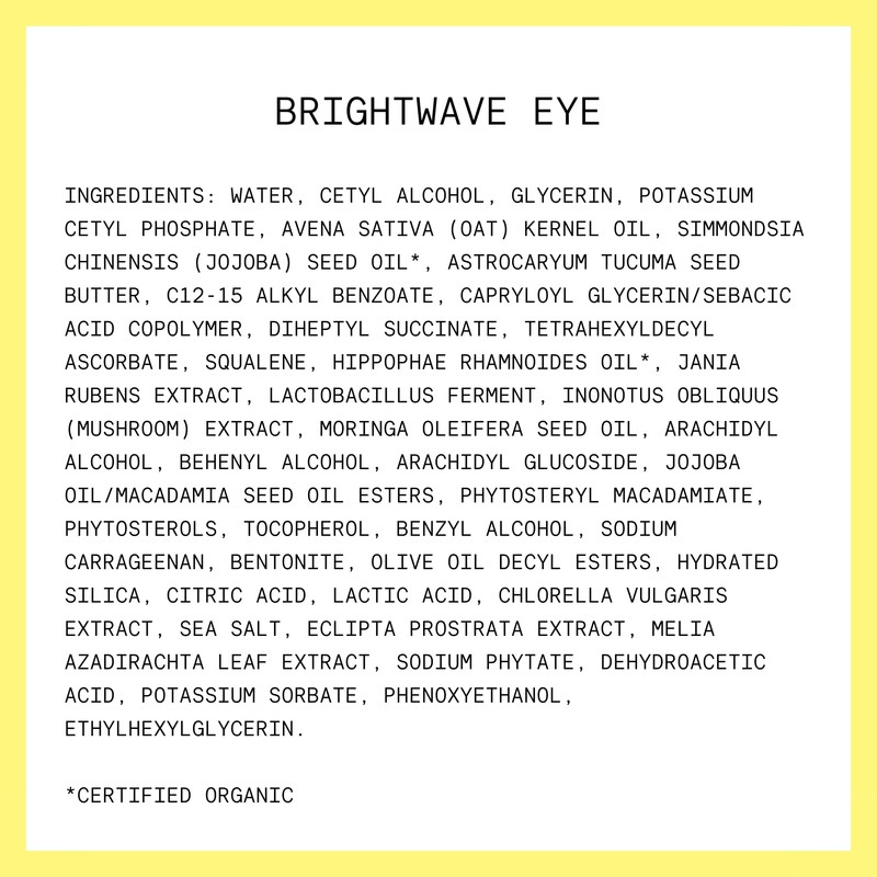 Kinship Brightwave Vitamin C Energizing + Brightening Eye Cream 15ml