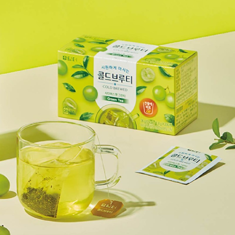 담터 콜드브루티 샤인머스캣 그린티 Damteo Cold Brew Tea Shine Muscat