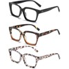 Readers for Women Oprah Style Square Reading Glasses with Spring