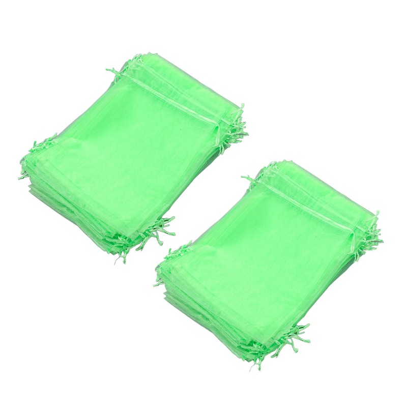 100PCS Fruit Protection Netting Bag Reusable Garden Mesh Barrier Bag