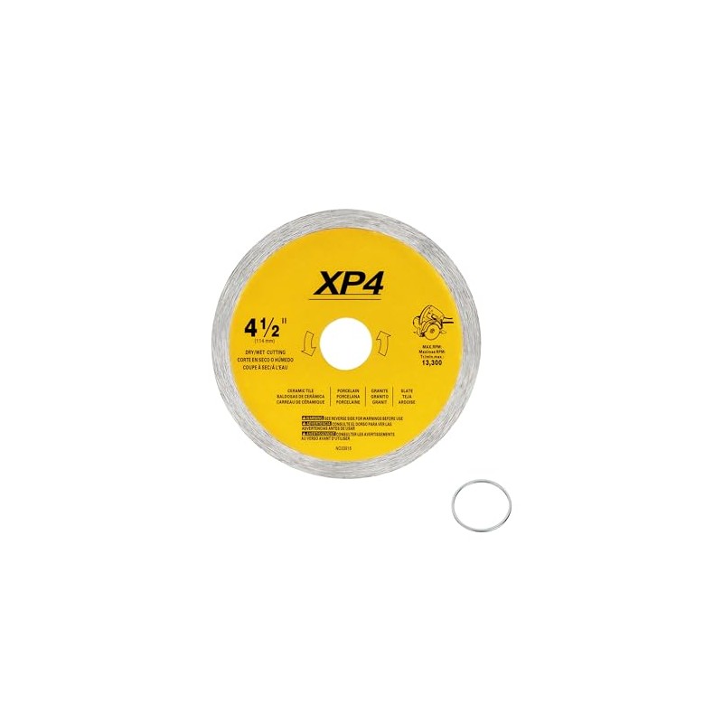 DW4765 4-1/2-Inch Diamond Blade for DEWALT Angle Grinder, fits Extra