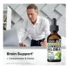 Gotas Premium Ginkgo Biloba Activa Tu Mente 60ml Americano