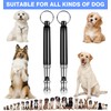 ValueBargain 2 Pack Dog Whistle, Ultrasonic Silent Dog Whistle to