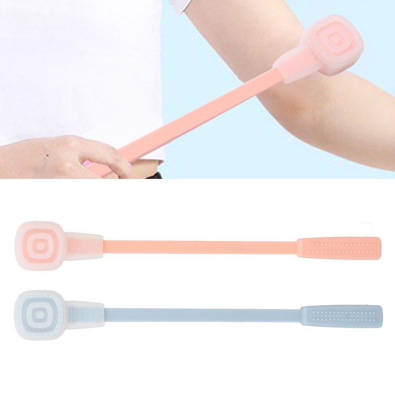 2Pcs Meridian Pat Sha Board Pats Pink Blue Silicone Health