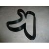 LETTER K UPPERCASE FANCY FONT ALPHABET COOKIE CUTTER MADE IN