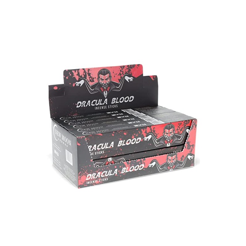 Dracula Blood Incense by New Moon Aromas (12 Packs of