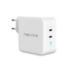 nevox 01918 Charge d'Appareils Mobile Universal White Secteur Interior