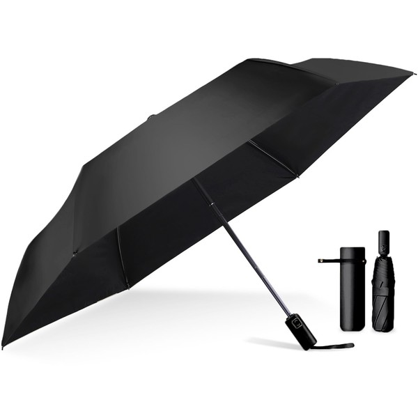 [Smart Safety Lock Function] Parasol, Ultra Lightweight, Compact, Foldable, 100%