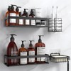 UUlioyer Shower Caddy, Shower Shelf No Drilling, Bathroom Accessory with